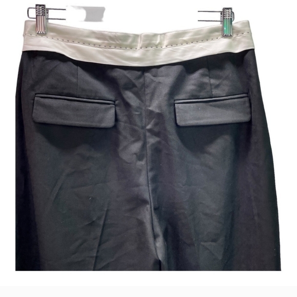 Zara Double Waistband Women's Black Pants - Picture 5 of 9